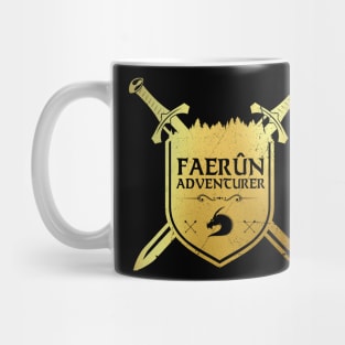 Faerun Adventurer (Gold) Mug